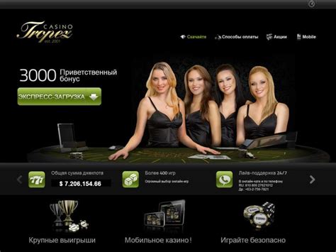 Казино Тропез (Casino Tropez)  основна інформація, рейтинг, відгуки